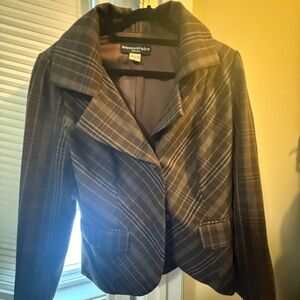 Gleason Nord Women's Plaid Blazer - Brown